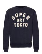 Vintage Athletic Crew Navy Superdry