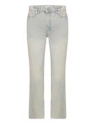 Blanca Straight-Fit Cropped Jeans Blue Mango