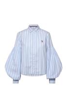 Fleur Reg Cot Uspa W Shirt Blue U.S. Polo Assn.