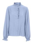 Crvenea Shirt Blue Cream