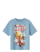 Nkmapelle Gotg Ss Nreg Top Box Mar Blue Name It