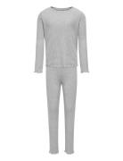 Kogmunte Loungewear L/S Pant Set Jrs Grey Kids Only