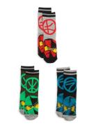 Lwaris 614 - 3-Pack Socks Patterned LEGO Kidswear