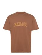 Nord T-Shirt Brown Makia