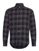 Ned Checked Shirt Navy Sebago