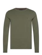 Stretch Extra Slim Fit Long Sleeve Tee Green Tommy Hilfiger