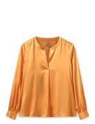 Mmenfa Satin Blouse Orange MOS MOSH