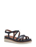 Women Sandals Navy Tamaris