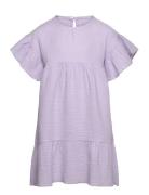 Dress Ss Muslin Purple Huttelihut