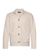 Errol Linen Workwear Overshirt Cream J. Lindeberg