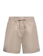 Nb Shine Shorts Areia Sand Beige Nikben