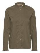 Cuantoinett Button Shirt Khaki Culture