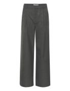 Paulagz Melange Mw Wide Pants Grey Gestuz