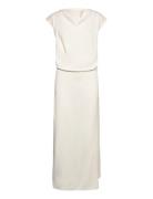 Aviator Draped Dress - Orana Cream Rabens Sal R