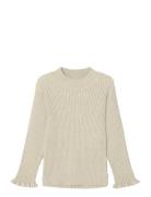 Nmfvianna Ls Slim Knit Beige Name It