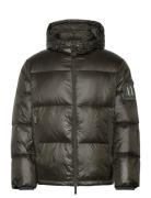 Down Jacket Green Armani Exchange