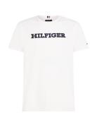 Twill Embroidery Monotype Tee White Tommy Hilfiger