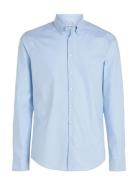 Oxford Solid Slim Shirt Blue Calvin Klein