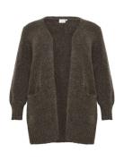 Kctrinia Cardigan Brown Kaffe Curve