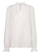 Rwsebony Blouse White Rosemunde