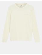 Akkikki L/S Waffle Tee Cream Anerkjendt