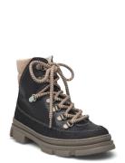 Boots - Flat - With Laces Black ANGULUS