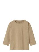 Nmmvebbe Ls Rlx Top Beige Name It