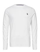 Uspa T-Shirt Ls Brolin Men White U.S. Polo Assn.