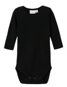 Nbmwang Wool Rib Ls Body Black Name It