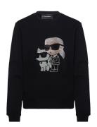 Ikonik 2.0 Rs Sweatshirt Black Karl Lagerfeld