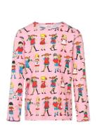 Pippi And Friends Shirt Pink Martinex