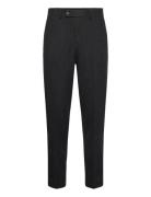 Flannel Wool Blend Formal Pant Black Lindbergh