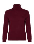 Extrafine Lambswool Rollneck Burgundy GANT