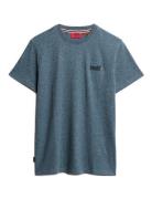 Vintage Logo Emb Tee Blue Superdry