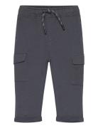 Cotton Jogger Cargo Pants Grey Mango