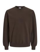 Jjeurban Edge Sweat Crew Neck Noos Brown Jack & J S