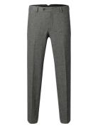 Slhslim-Reed Wool Trs Noos Grey Selected Homme