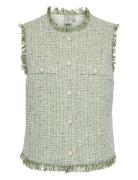 Yasasara Waistcoat Green YAS