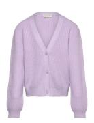 Knitted Cardigan Purple Tom Tailor