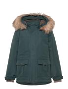 Jacket Solid Green En Fant