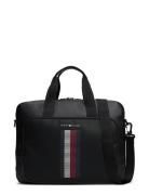 Th Foundation Pique Computer Bag Black Tommy Hilfiger