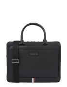 Th Business Slim Computer Bag Black Tommy Hilfiger