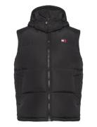 Tjm Alaska Vest Black Tommy Jeans