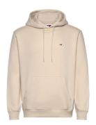 Tjm Reg S Flag Hoodie Cream Tommy Jeans