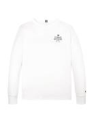 Th Logo Puff Print Reg Tee Ls White Tommy Hilfiger