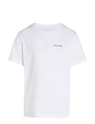 Chest Inst.logo Ss T-Shirt White Calvin Klein