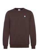 Basic Badge Sweat - Gots/Vegan Brown Knowledge Cotton Apparel