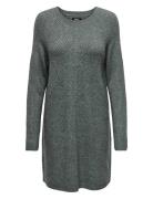 Onlcarol L/S Dress Knt Noos Green ONLY