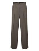 Wide Wool Trousers Brown Filippa K