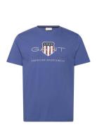 Reg Archive Shield Ss T-Shirt Blue GANT